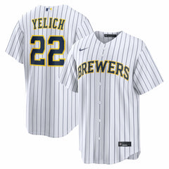 Christian Yelich Milwaukee Brewers Nike Alternate Replica Jersey | MLB New