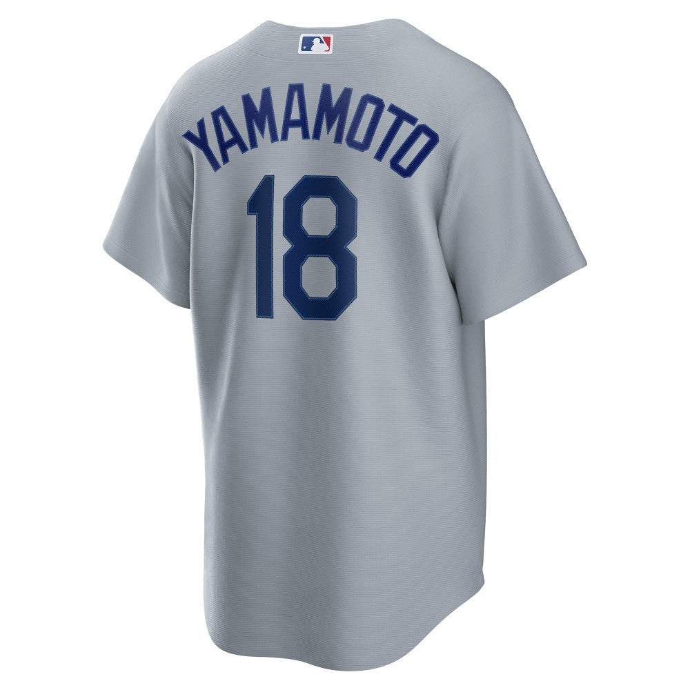 Yoshinobu Yamamoto Los Angeles Dodgers Nike Road Replica Jersey | MLB Online