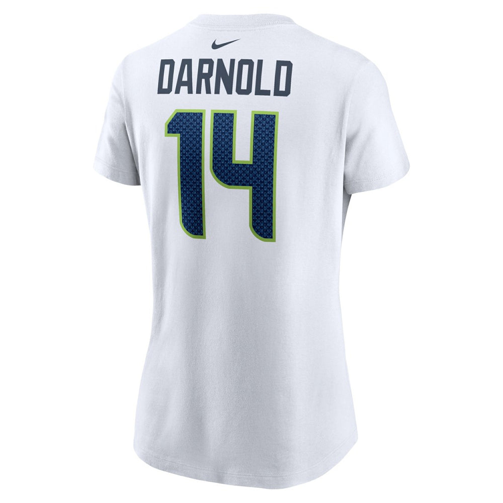 Seattle Seahawks Nike Sam Darnold  Women's Player Name & Number T-Shirt