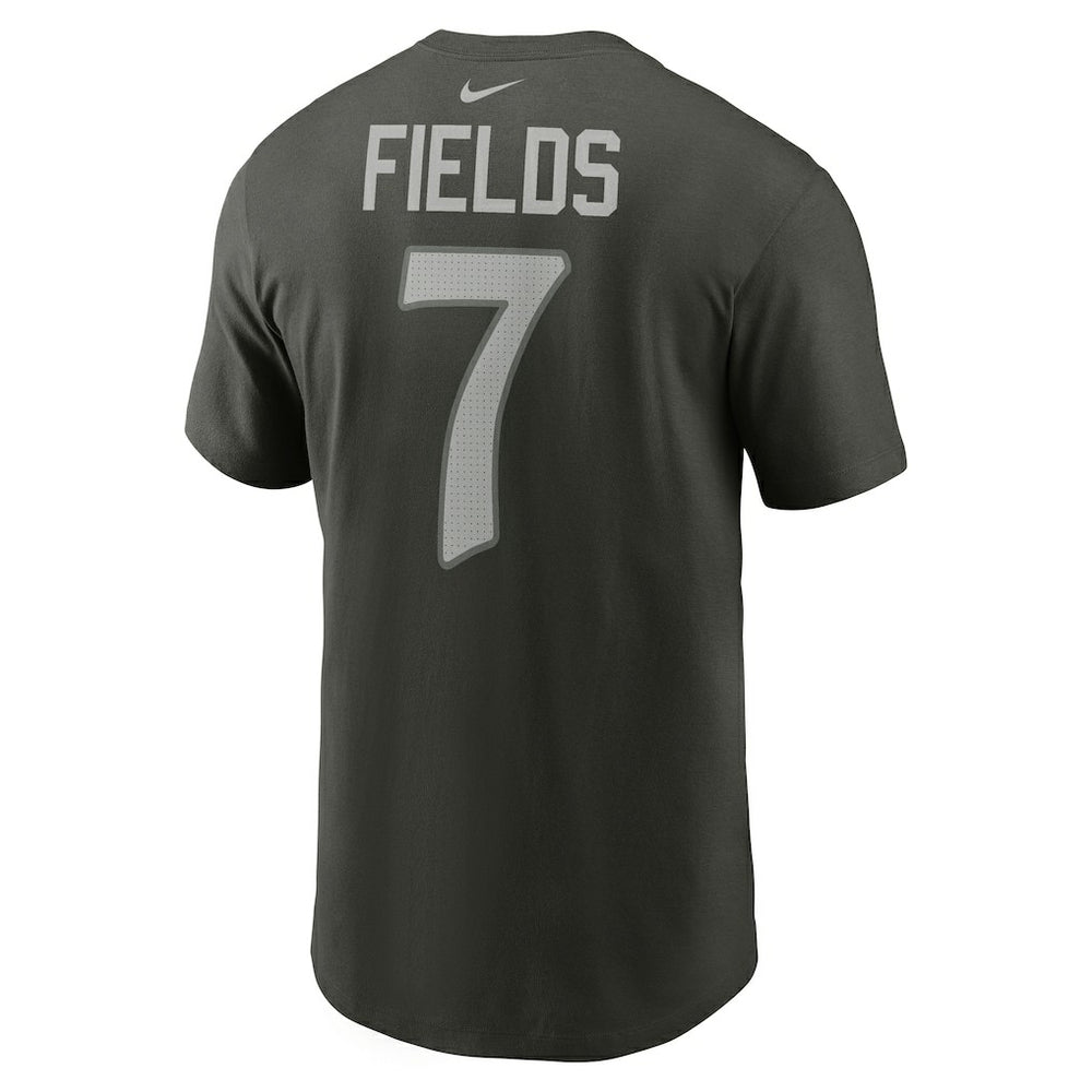 New York Jets Nike Justin Fields  2025 Rivalries Collection Player Name & Number T-Shirt