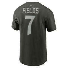 New York Jets Nike Justin Fields  2025 Rivalries Collection Player Name & Number T-Shirt