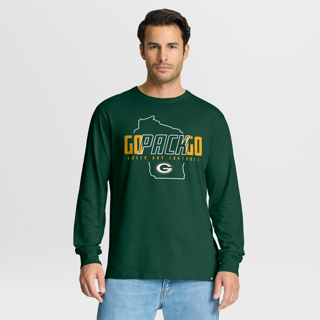Green Bay Packers Fanatics Homeward Bound Long Sleeve T-Shirt