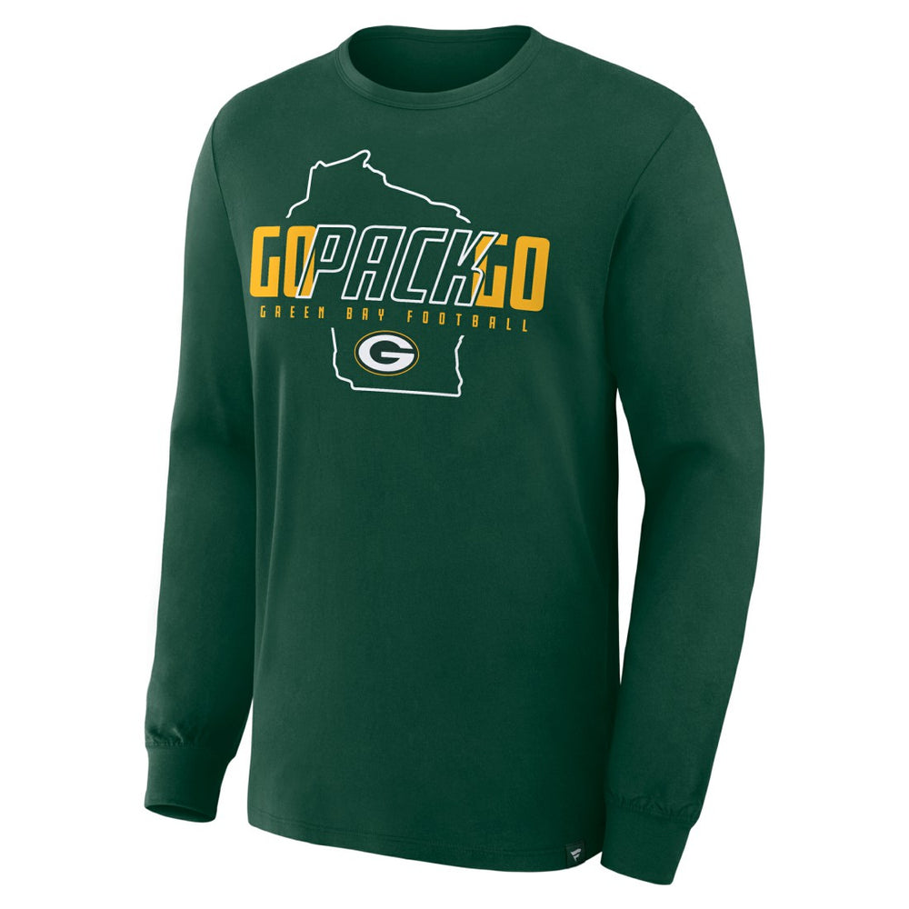 Green Bay Packers Fanatics Homeward Bound Long Sleeve T-Shirt