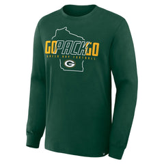 Green Bay Packers Fanatics Homeward Bound Long Sleeve T-Shirt