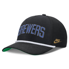 Milwaukee Brewers Nike Cooperstown Collection Rise Adjustable Hat | MLB Discount