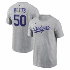 Mookie Betts Los Angeles Dodgers Nike Name & Number T-Shirt | MLB Online