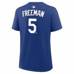 Freddie Freeman Los Angeles Dodgers Nike Women's Alternate Name & Number T-Shirt | MLB Online