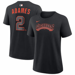 Willy Adames San Francisco Giants Nike Women's Alternate Name & Number T-Shirt | MLB Near me