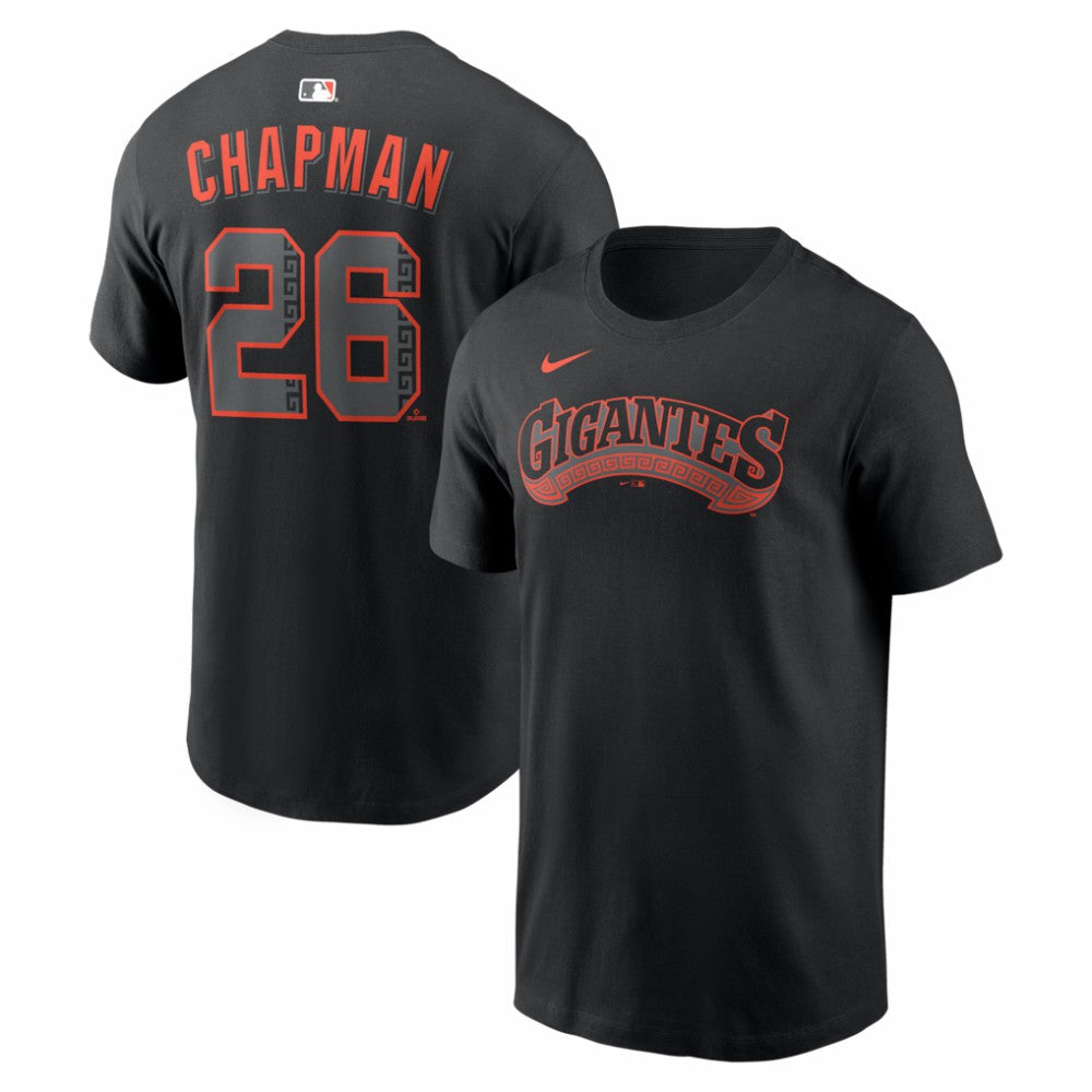 Matt Chapman San Francisco Giants Nike Alternate Name & Number T-Shirt | MLB On Sale
