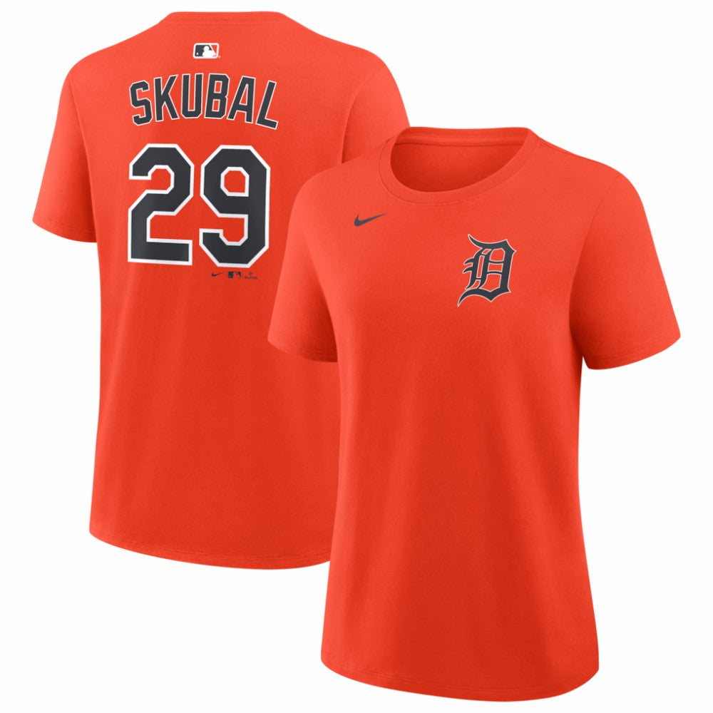 Tarik Skubal Detroit Tigers Nike Women's Name & Number T-Shirt | MLB New