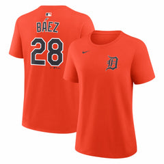 Javier Báez Detroit Tigers Nike Women's Name & Number T-Shirt | MLB Shop