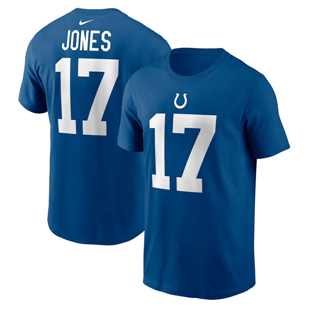 Indianapolis Colts Nike Daniel Jones  Name & Number T-Shirt
