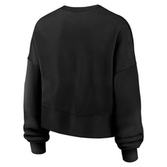 Denver Broncos Nike Women's Oversized High Hip Legacy Arch Phoenix Fleece Sweatshirt