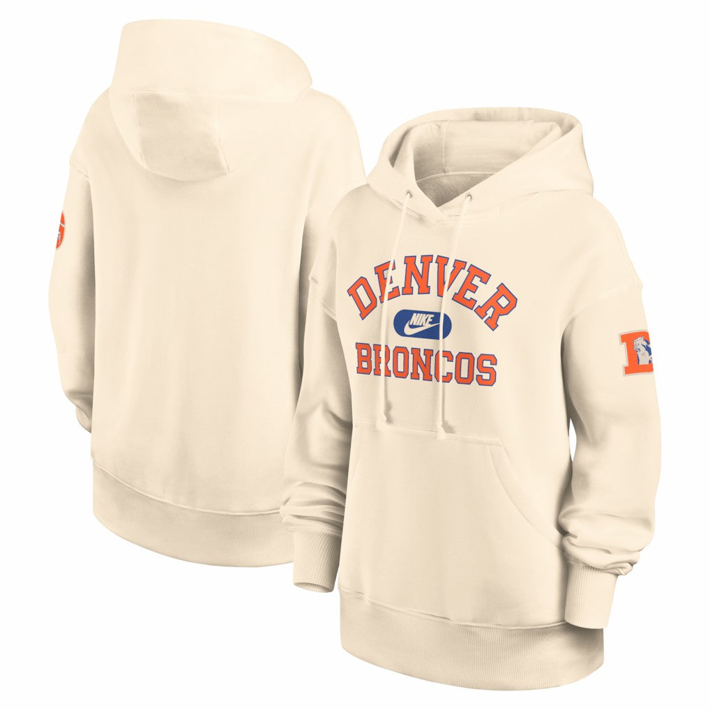 Denver Broncos Nike Women's Oversized Legacy Phoenix Hoodie