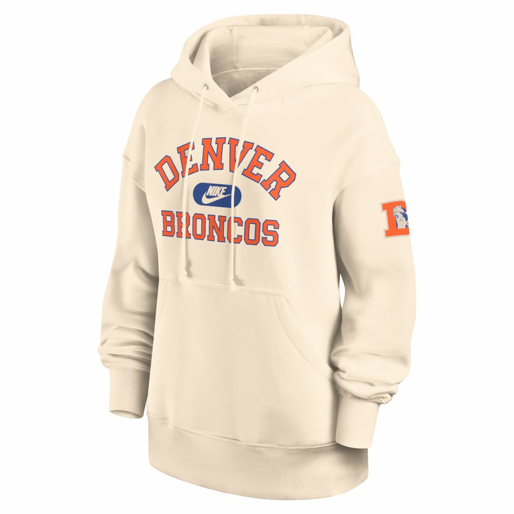 Denver Broncos Nike Women's Oversized Legacy Phoenix Hoodie