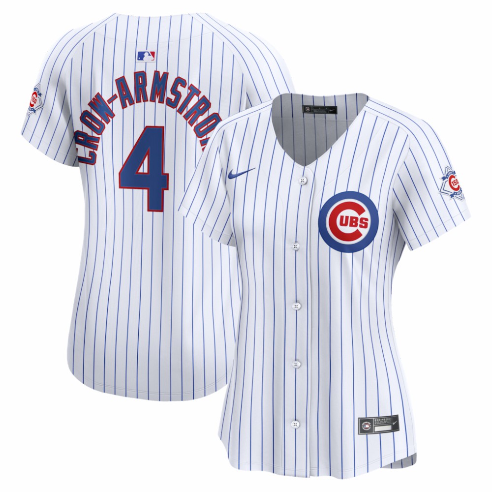 Pete Crow-Armstrong Chicago Cubs Nike Women's 150th Anniversary Limited Jersey | MLB Shop