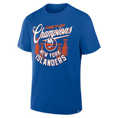 New York Islanders Fanatics 4x Stanley Cup Champions T-Shirt Discount