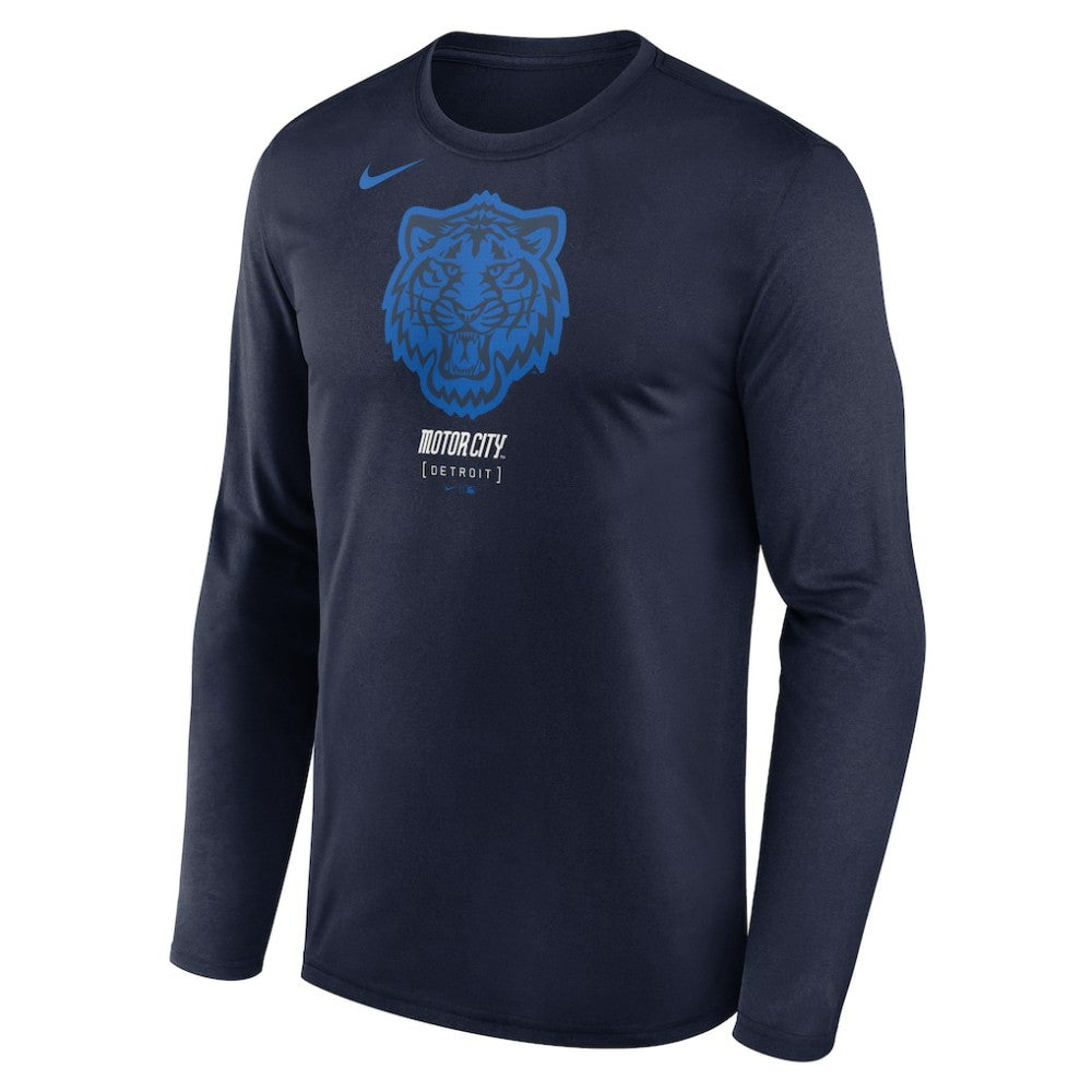 Detroit Tigers Nike City Connect Legend Dri-FIT Long Sleeve T-Shirt | MLB Discount