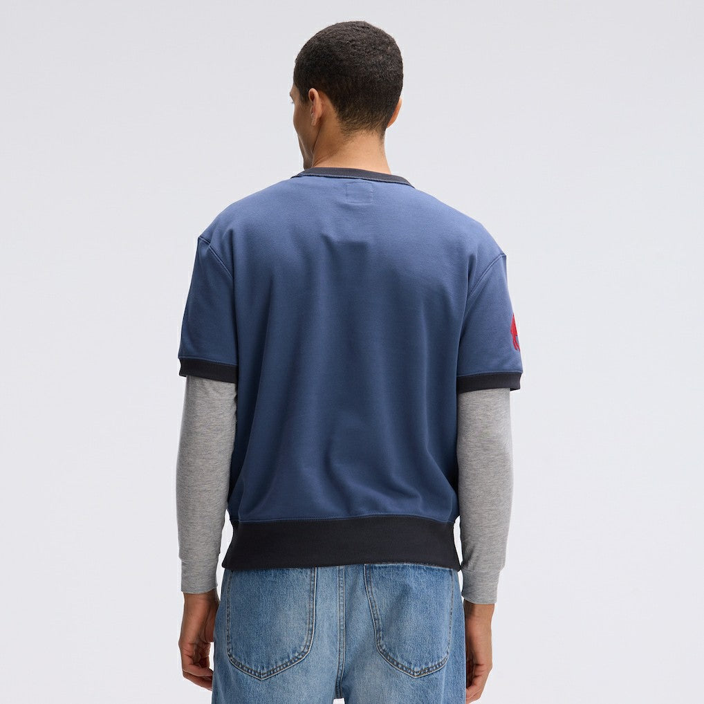 Buffalo Bills Fanatics IconicFleece Short Sleeve Sweatshirt