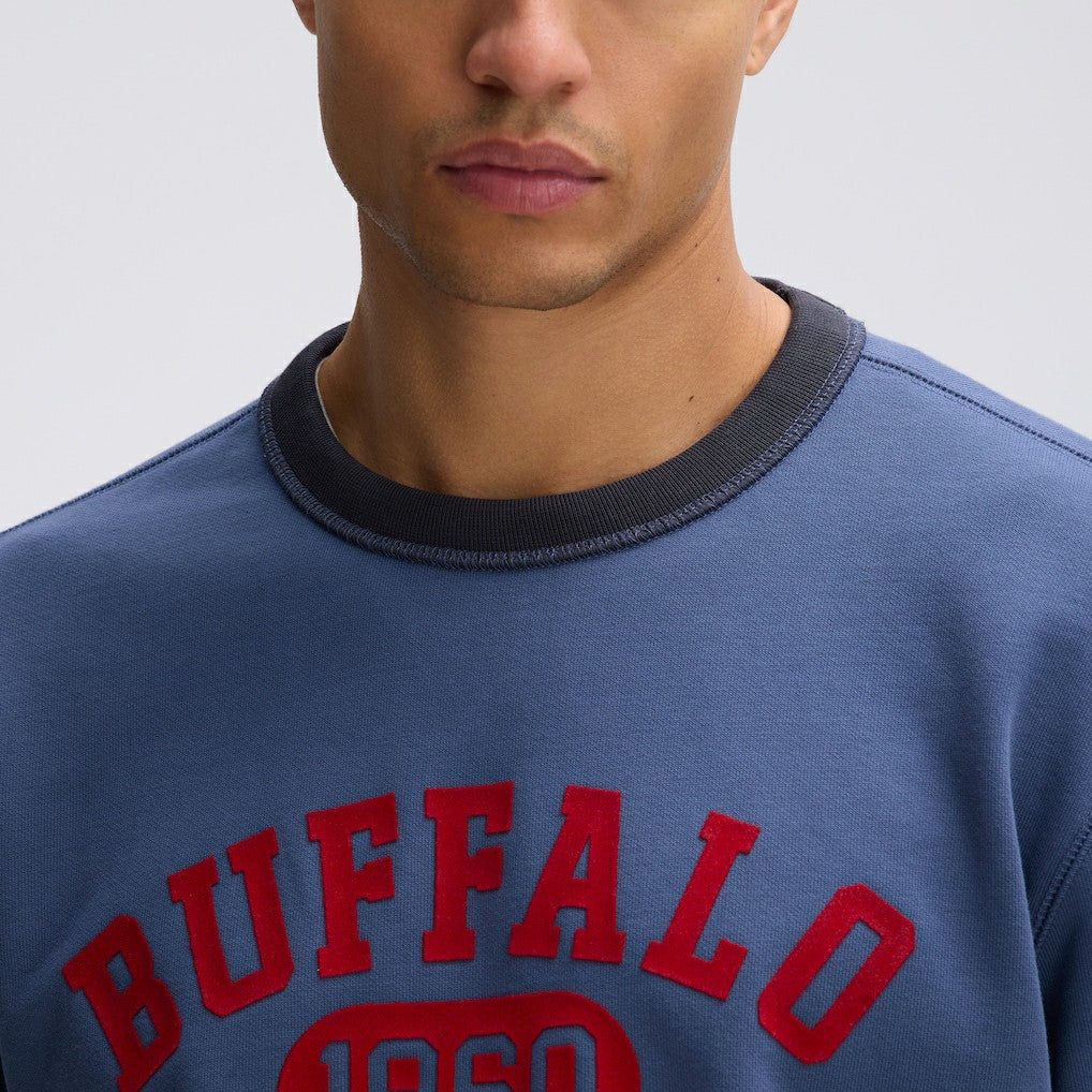 Buffalo Bills Fanatics IconicFleece Short Sleeve Sweatshirt
