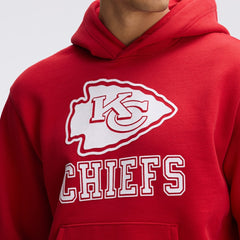 Kansas City Chiefs Fanatics IconicFleece Flocked Hoodie