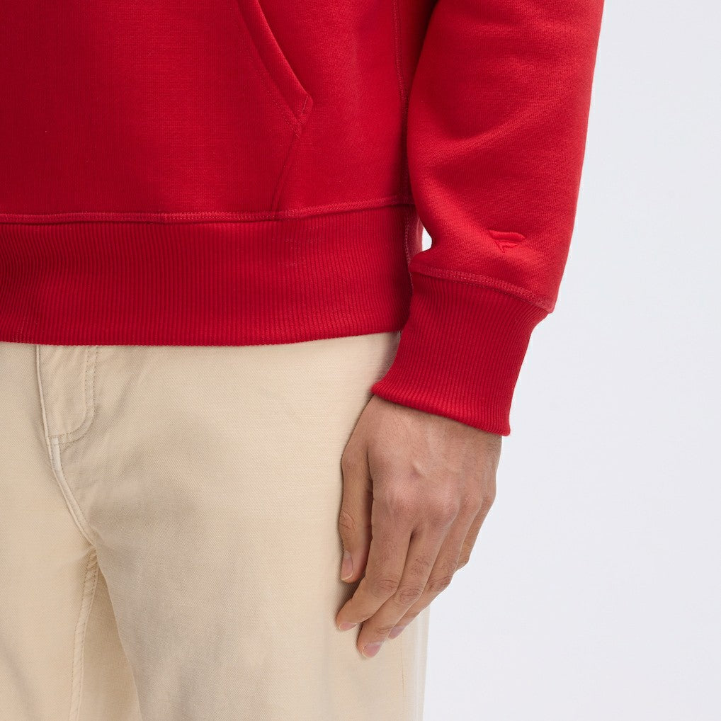 Kansas City Chiefs Fanatics IconicFleece Flocked Hoodie