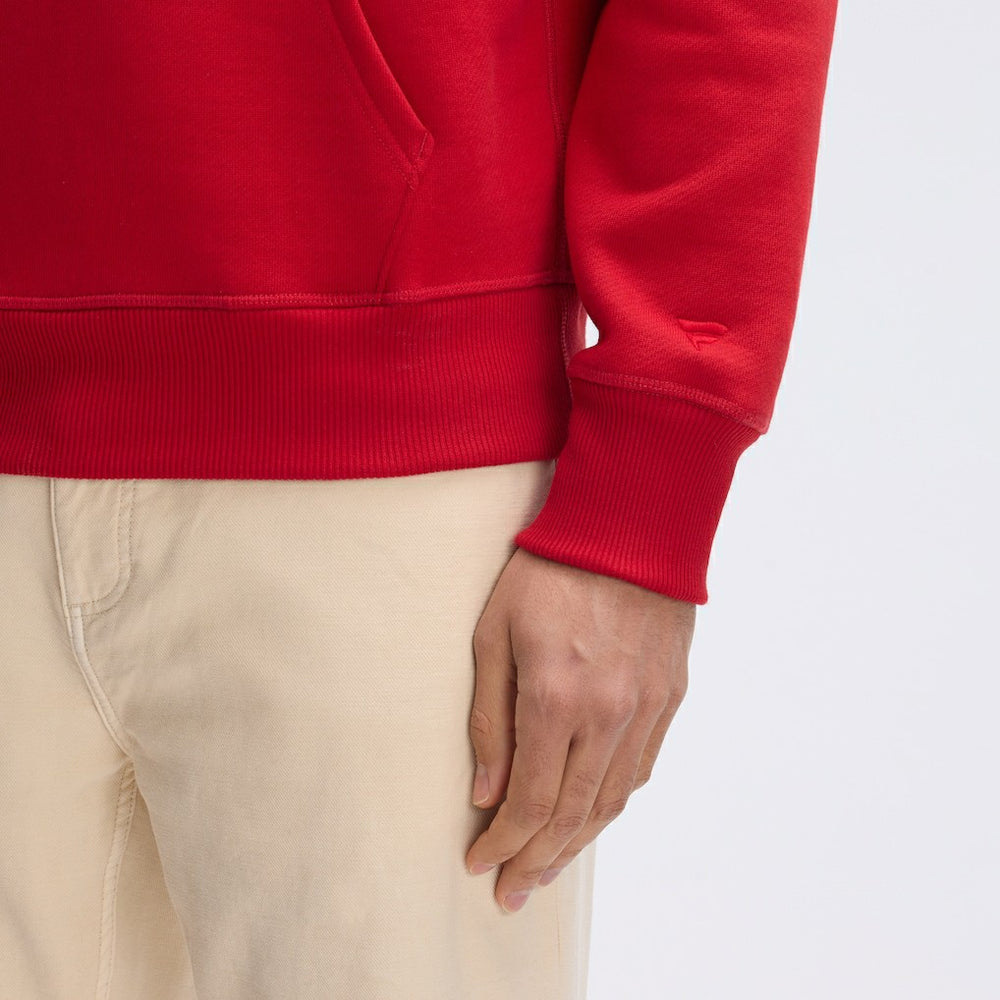Kansas City Chiefs Fanatics IconicFleece Flocked Hoodie