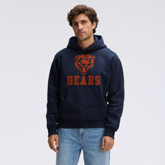Chicago Bears Fanatics IconicFleece Flocked Hoodie