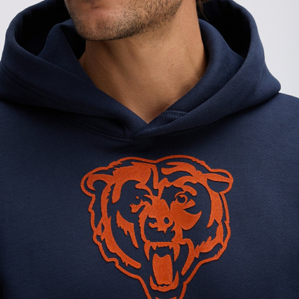 Chicago Bears Fanatics IconicFleece Flocked Hoodie