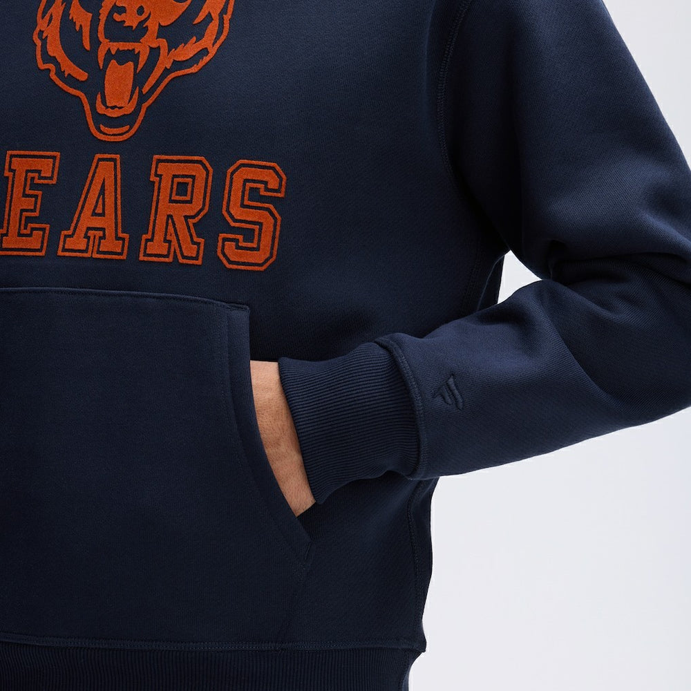 Chicago Bears Fanatics IconicFleece Flocked Hoodie