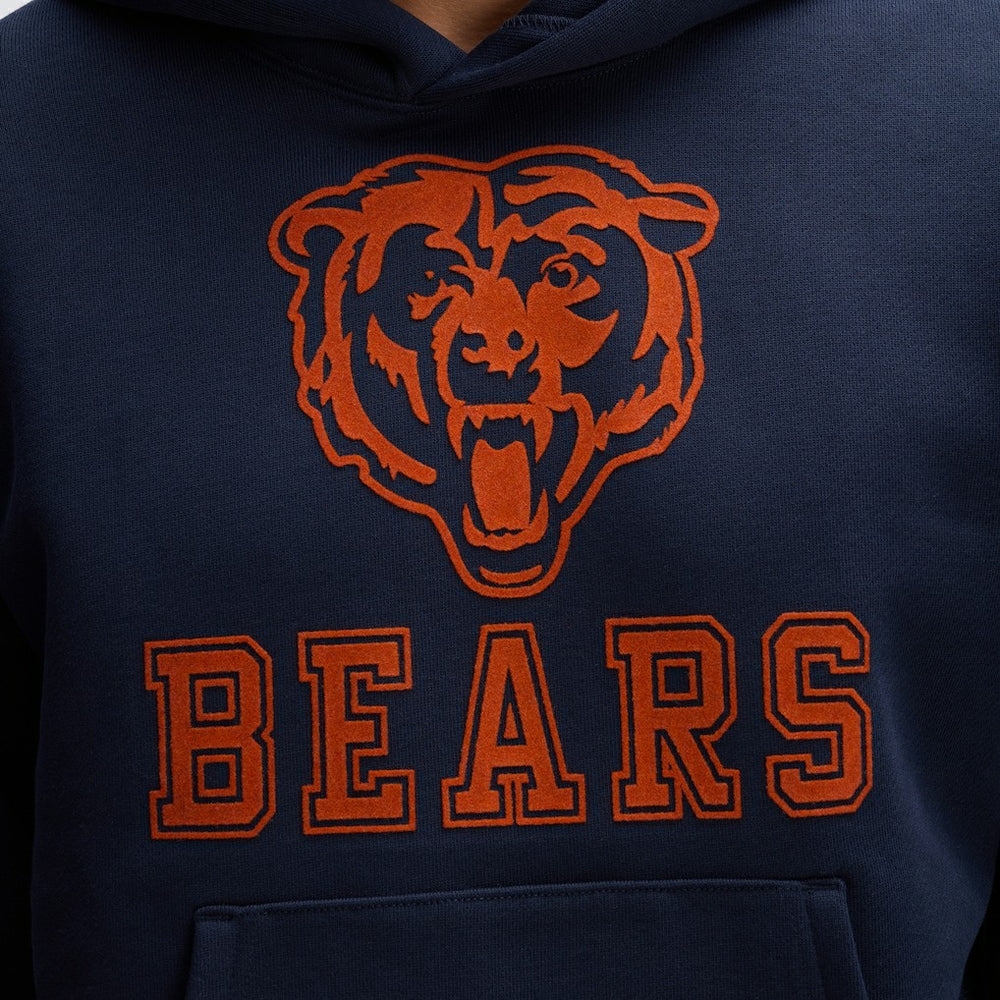 Chicago Bears Fanatics IconicFleece Flocked Hoodie