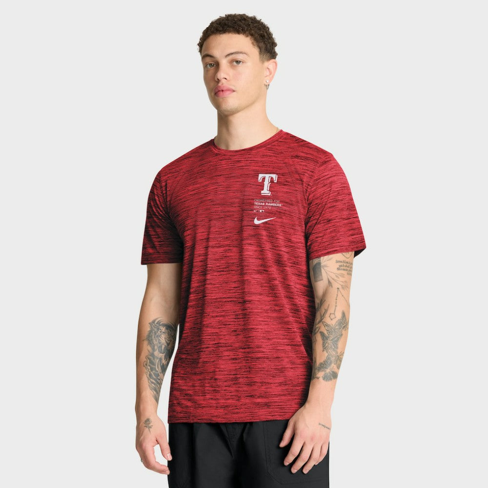 Texas Rangers Nike Velocity Dri-FIT T-Shirt | MLB New