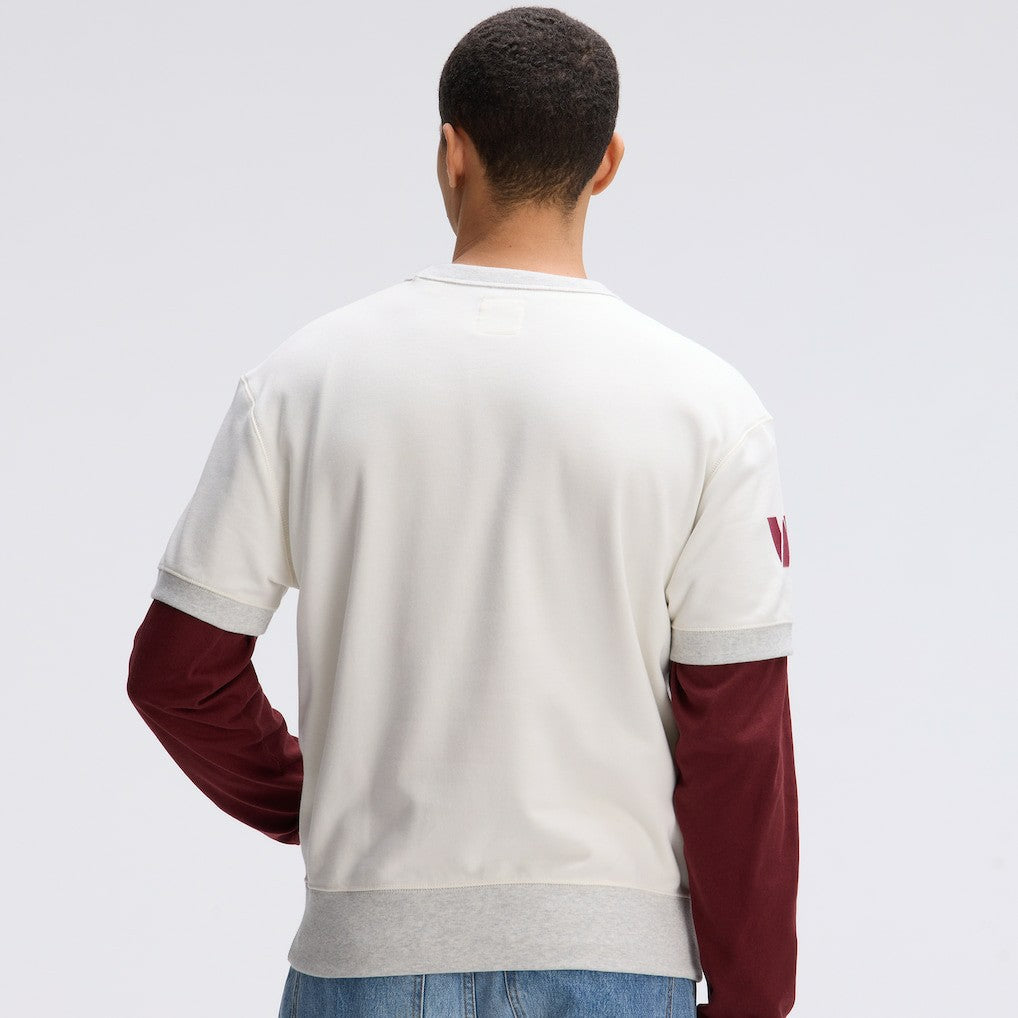 Washington Commanders Fanatics IconicFleece Short Sleeve Sweatshirt
