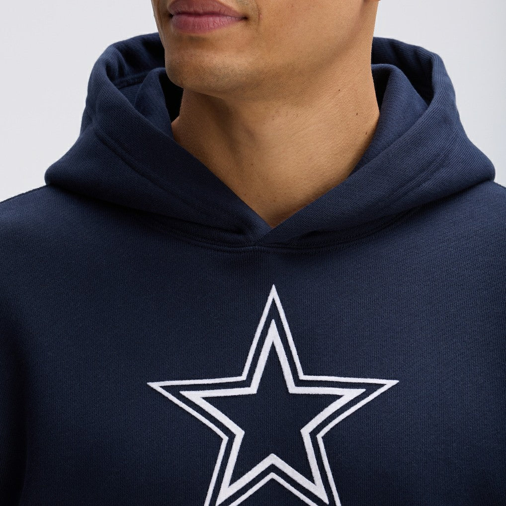 Dallas Cowboys Fanatics IconicFleece Flocked Hoodie