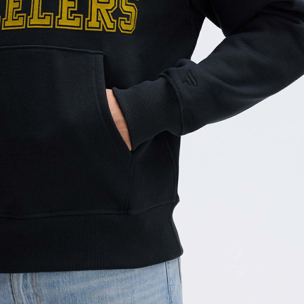 Pittsburgh Steelers Fanatics IconicFleece Flocked Hoodie
