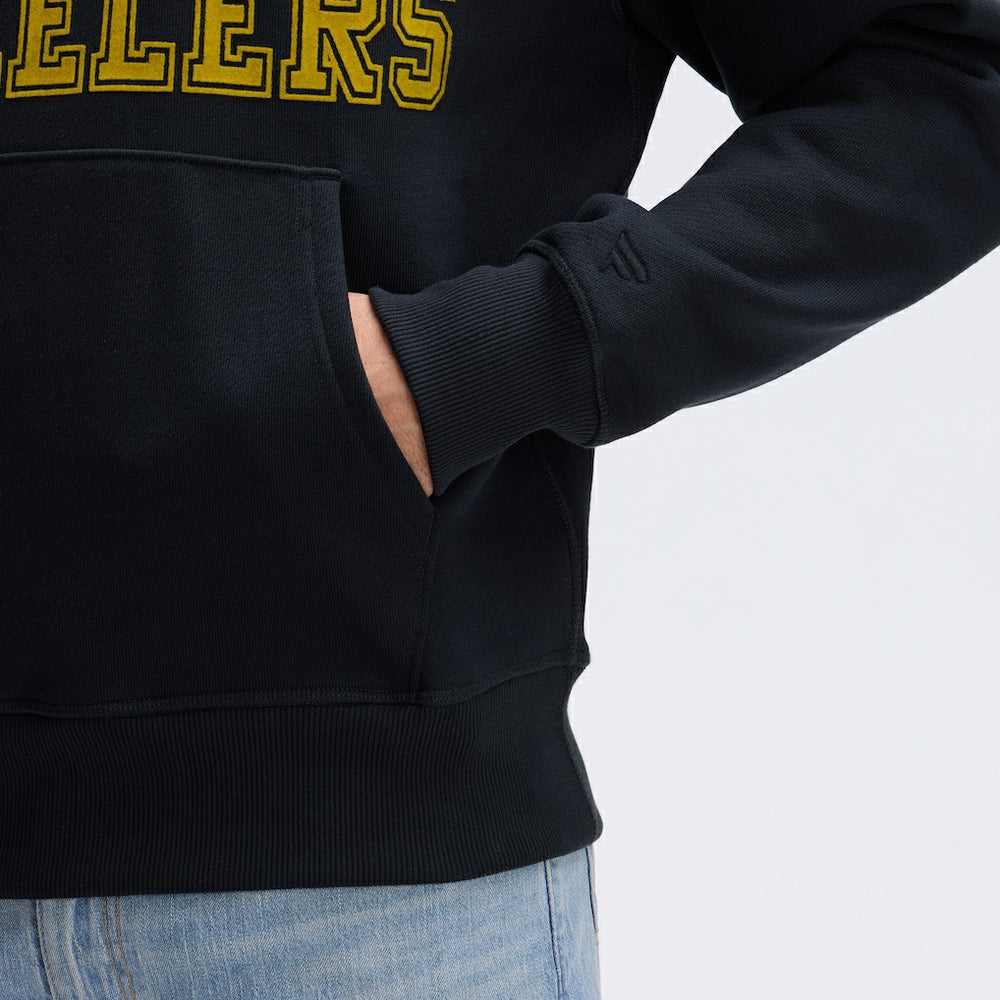 Pittsburgh Steelers Fanatics IconicFleece Flocked Hoodie