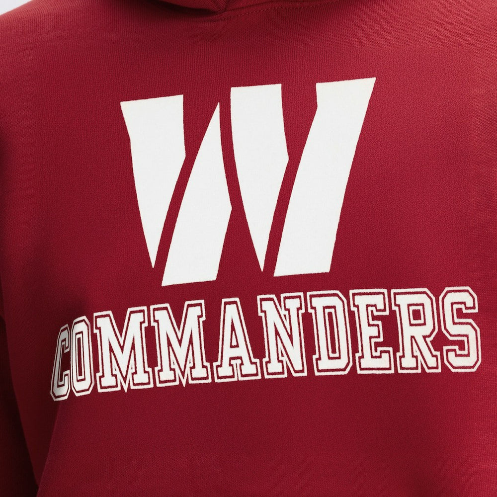 Washington Commanders Fanatics IconicFleece Flocked Hoodie