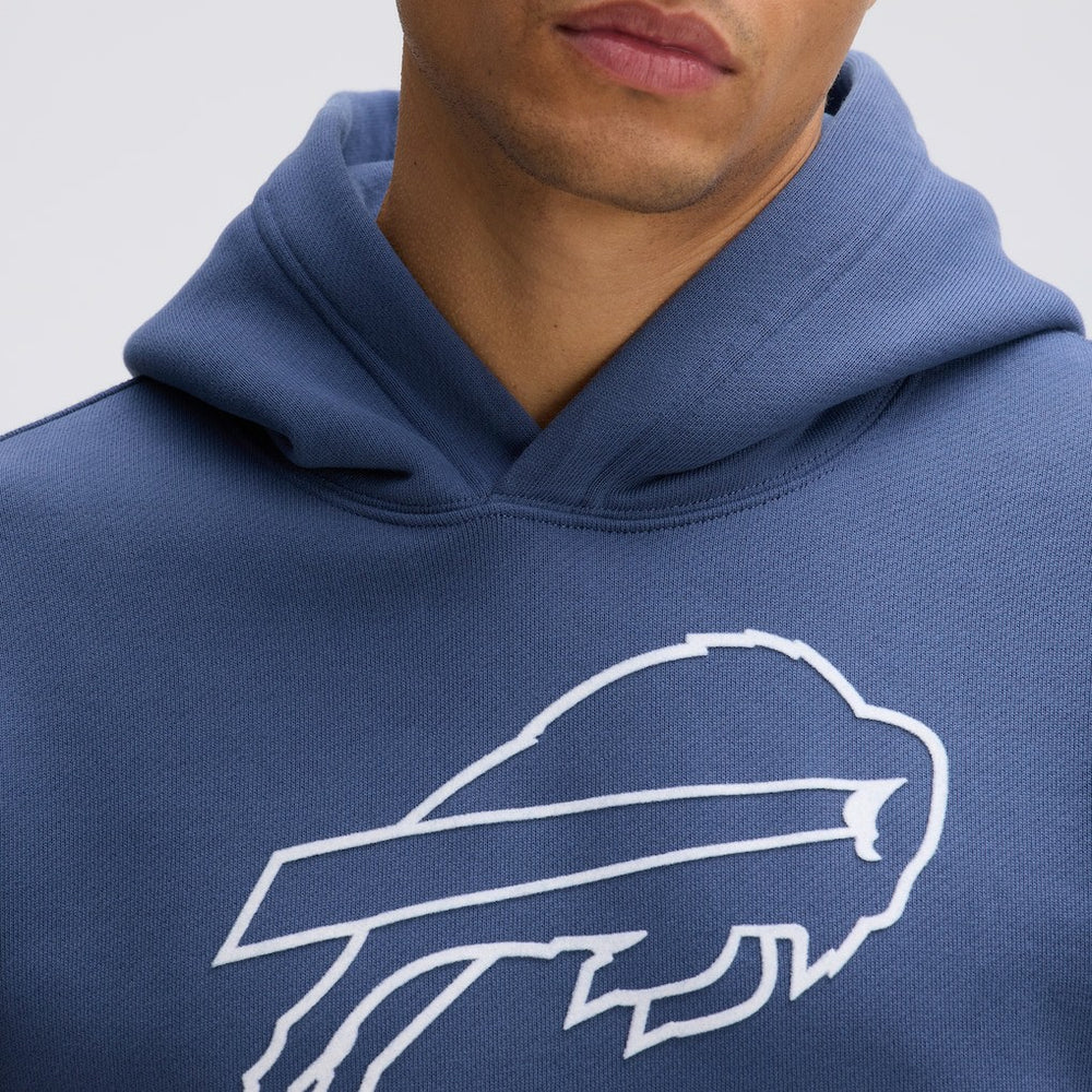 Buffalo Bills Fanatics IconicFleece Flocked Hoodie