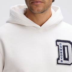 Dallas Cowboys Fanatics IconicFleece Letterman Hoodie