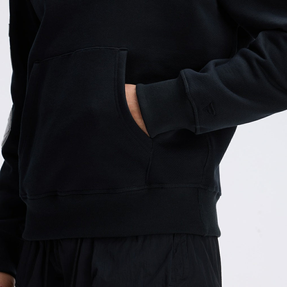 Las Vegas Raiders Fanatics IconicFleece Letterman Hoodie
