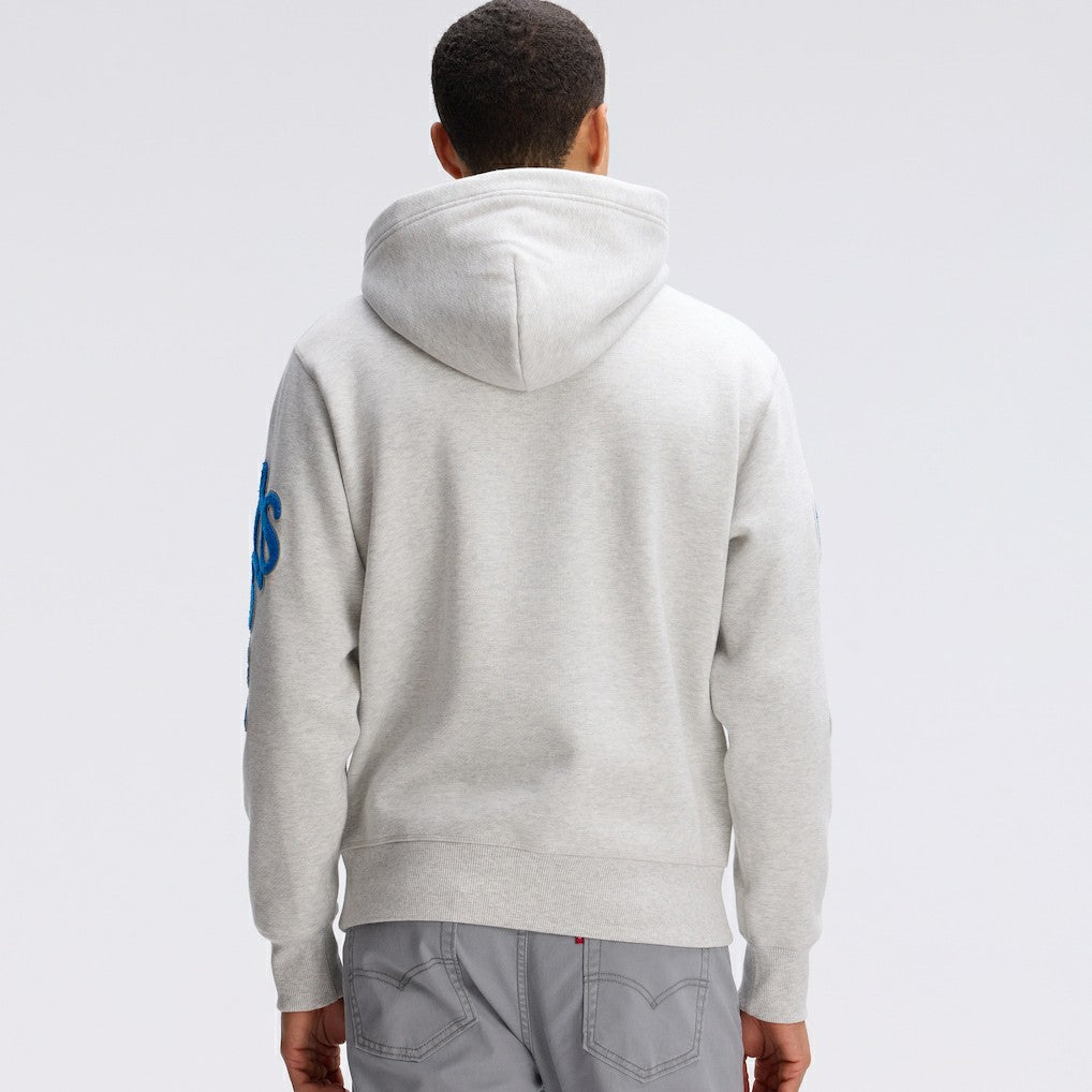 Detroit Lions Fanatics IconicFleece Letterman Hoodie