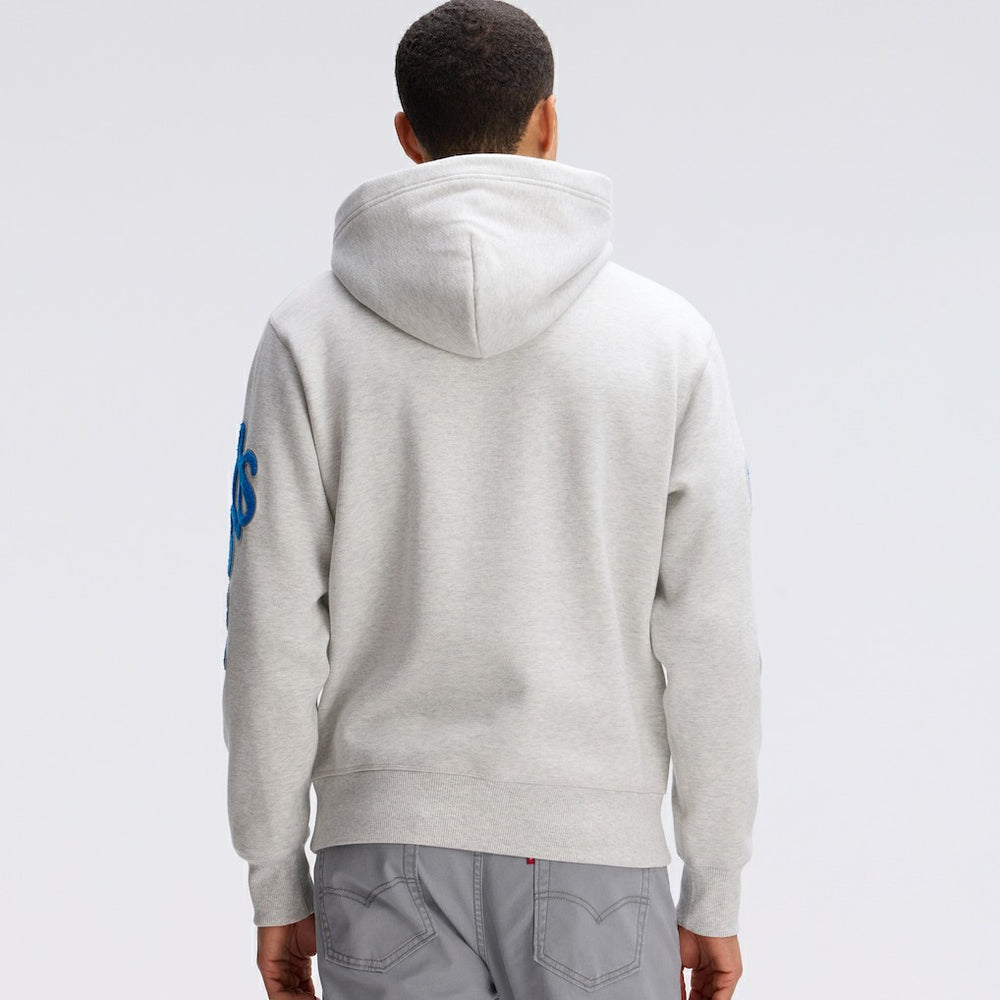 Detroit Lions Fanatics IconicFleece Letterman Hoodie