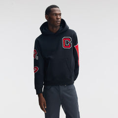 Kansas City Chiefs Fanatics IconicFleece Letterman Hoodie
