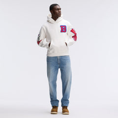 Buffalo Bills Fanatics IconicFleece Letterman Hoodie