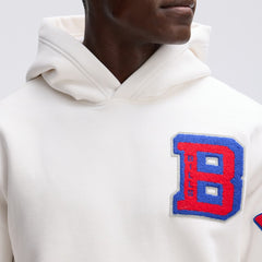Buffalo Bills Fanatics IconicFleece Letterman Hoodie