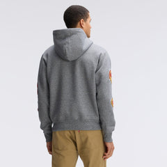 San Francisco 49ers Fanatics IconicFleece Letterman Hoodie