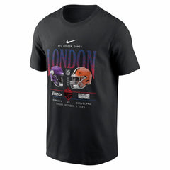 Cleveland Browns Nike Minnesota Vikings vs.  International Games London 2025 T-Shirt