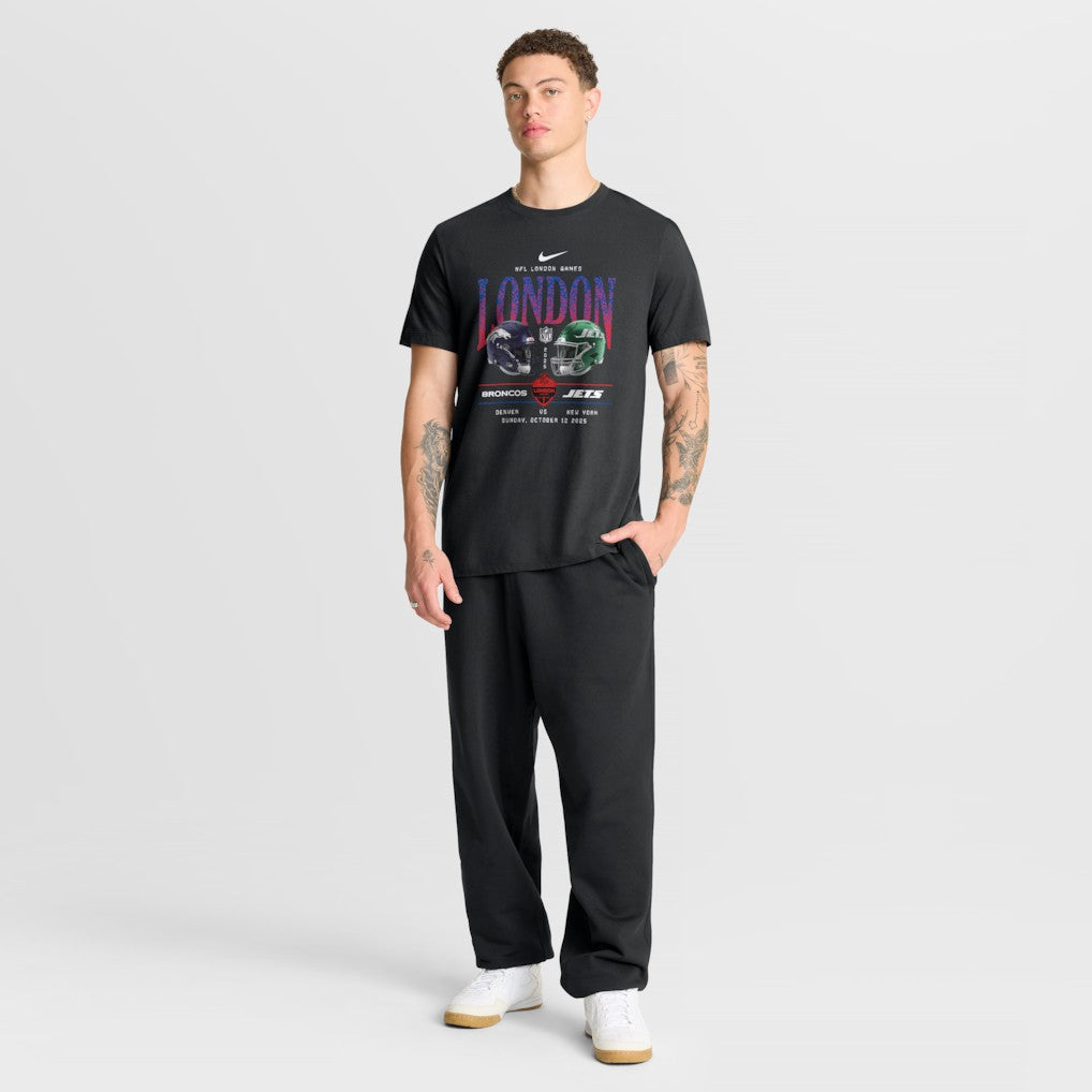 Denver Broncos Nike vs. New York Jets International Games London 2025 T-Shirt