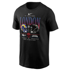 Jacksonville Jaguars Nike Los Angeles Rams vs.  International Games London 2025 T-Shirt