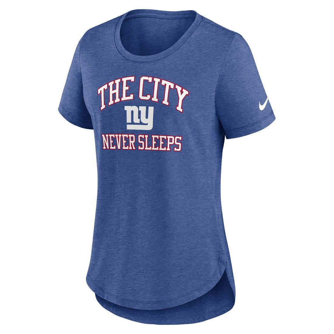 New York Giants Nike Women's The City Never Sleeps Tri-Blend T-Shirt